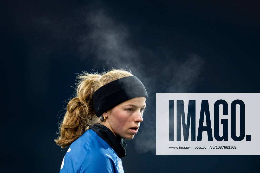 Justine Kielland of the Norwegian women s national football team during a training session on December 4, 2023 in Sankt Pölten Photo Vegard Grott BILDBYRAN code VG VG0567 bbeng fotboll football soccer fotball norge norway women dam nations league träning practice training trening st pölten