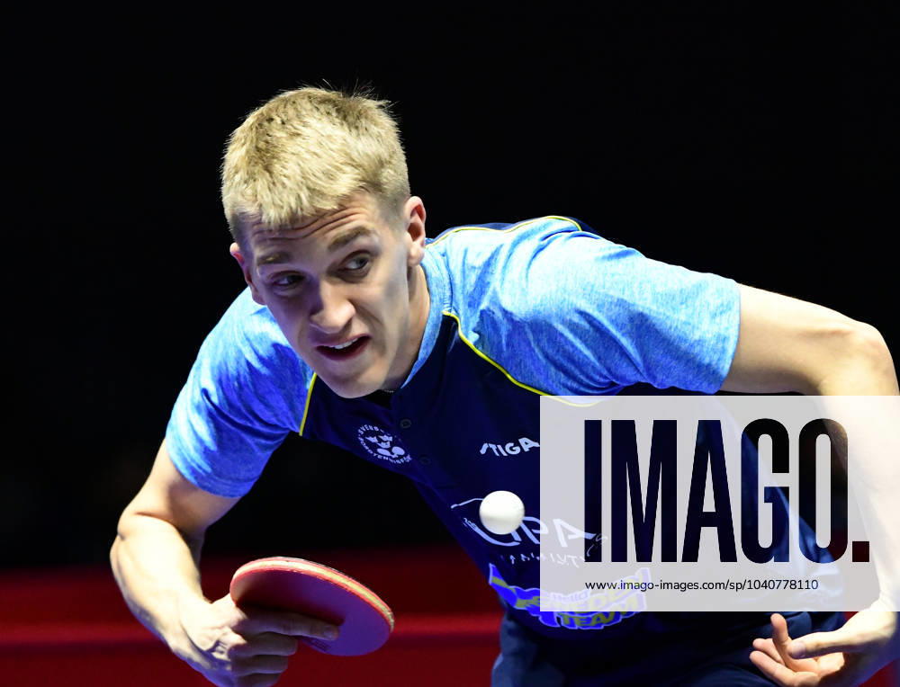 Anton Källberg of Sweden during day 2 of the World Team Table Tennis Championships on February 17, 2024 in Busan Photo Manfred Schillings BILDBYRAN kod XZ XZ0161 bordtennis table tennis pingis world team championships day 2 bbeng