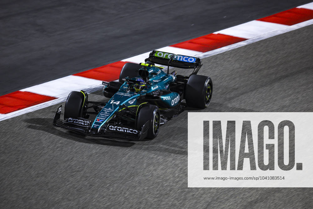 14 ALONSO Fernando spa , Aston Martin F1 Team AMR24, action during the Formula 1 Aramco pre season testing 2024 of the 2024 FIA Formula One World Championship from February 21 to 23, 2024 on the Bahrain International Circuit, in Sakhir, Bahrain Photo Eric Alonso DPPI F1 Pre season Testing in Bahrain at Bahrain International Circuit on February 22, 2024 in Sakhir, Bahrain Photo by HOCH ZWEI Sakhir Sakhir Bahrain Bahrain