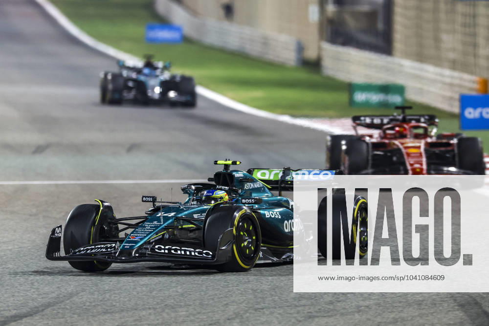 14 ALONSO Fernando spa , Aston Martin F1 Team AMR24, action during the Formula 1 Aramco pre season testing 2024 of the 2024 FIA Formula One World Championship from February 21 to 23, 2024 on the Bahrain International Circuit, in Sakhir, Bahrain Photo Florent Gooden DPPI F1 Pre season Testing in Bahrain at Bahrain International Circuit on February 22, 2024 in Sakhir, Bahrain Photo by HOCH ZWEI Sakhir Sakhir Bahrain Bahrain