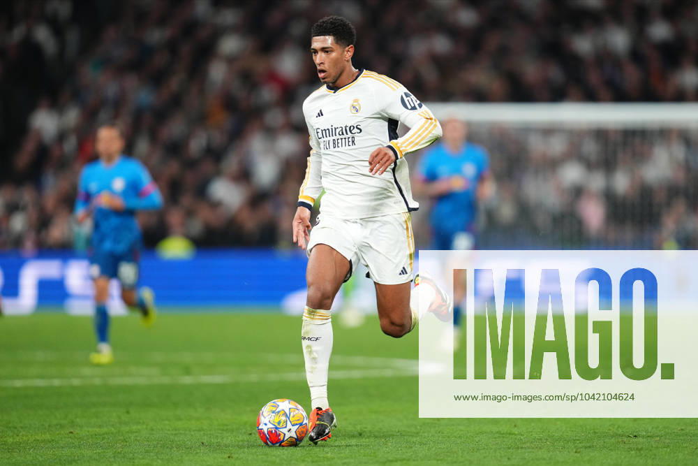 ESP: Real Madrid v RB Leipzig. UEFA Champions League match. Round of 16. Jude Bellingham of Real Madridduring the UEFA Champions League match, Round of 16, second leg, between Real Madrid and RB Leipzig played at Santiago Bernabeu Stadium on March 6, 2023 in Madrid Spain. kpng