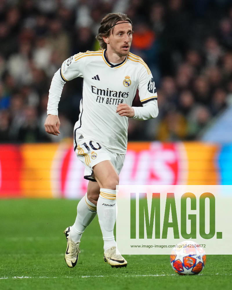 ESP: Real Madrid v RB Leipzig. UEFA Champions League match. Round of 16. Luka Modric of Real Madridduring the UEFA Champions League match, Round of 16, second leg, between Real Madrid and RB Leipzig played at Santiago Bernabeu Stadium on March 6, 2023 in Madrid Spain. kpng