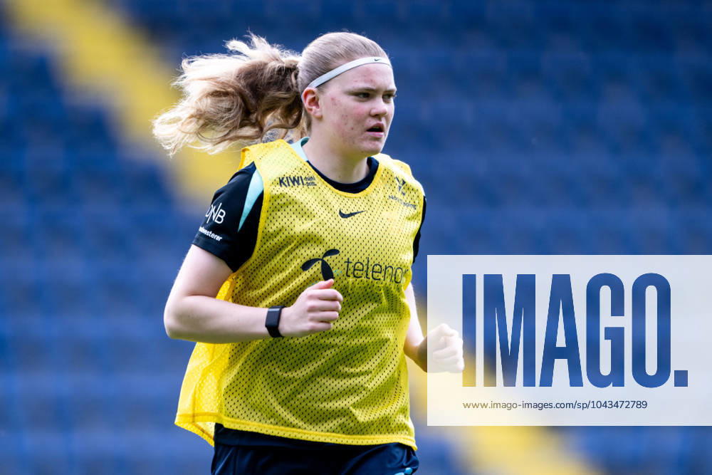 Signe Gaupset of the Norwegian women s national football team during a training session on April 8, 2024 in Breda Photo Emma Wallskog BILDBYRAN COP 320 EW0368 fotboll football soccer fotball em kval kval uefa womens euro qualifier qualifier träning practice training norge norway dam bbeng