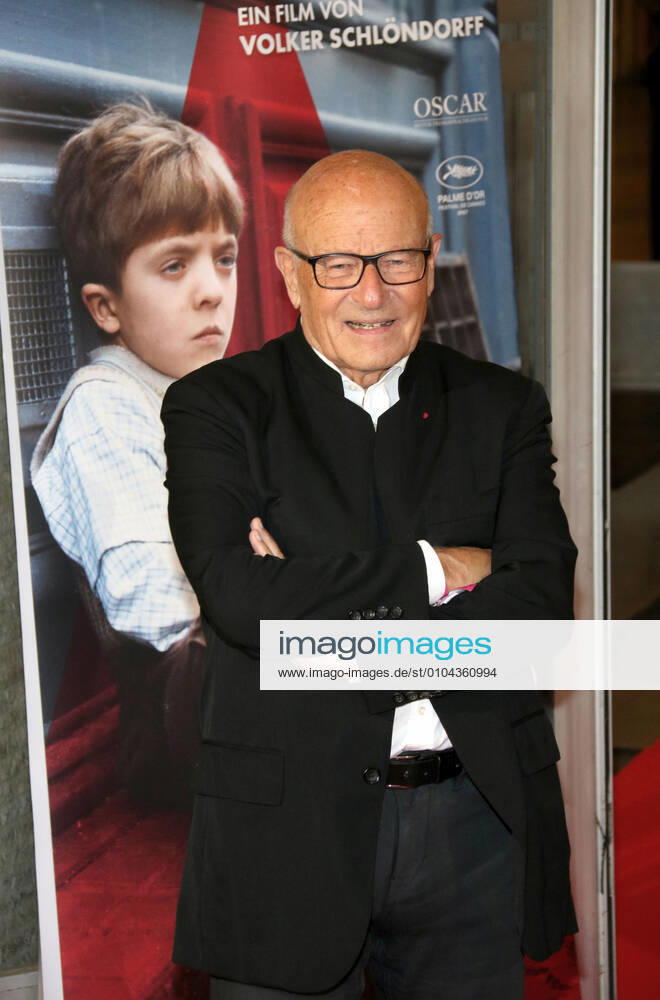 15 Volker Schlöndorff at the premiere of the 4K restored feature film The Tin Drum at the Kino International Berlin, 30 08 2020 Berlin Germany, Germany