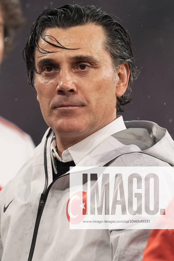 Turkey s head coach Vincenzo Montella during the Euro 2024 soccer match between Turkey and Georgia at the Signal Iduna Park, Dortmund, Germany - Friday 18, Tuesday, 2024. - Soccer .