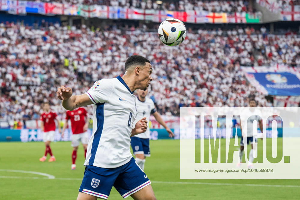 Trent Alexander Arnold of England during the UEFA Euro 2024 Football Championship match between Denmark and England on June 20, 2024 in Frankfurt Photo Mathias Bergeld BILDBYRAN code MB MB0939 fotboll football soccer fotballs em europamästerskap em uefa euro uefa european football championship euro 2024 danmark denmark england bbeng