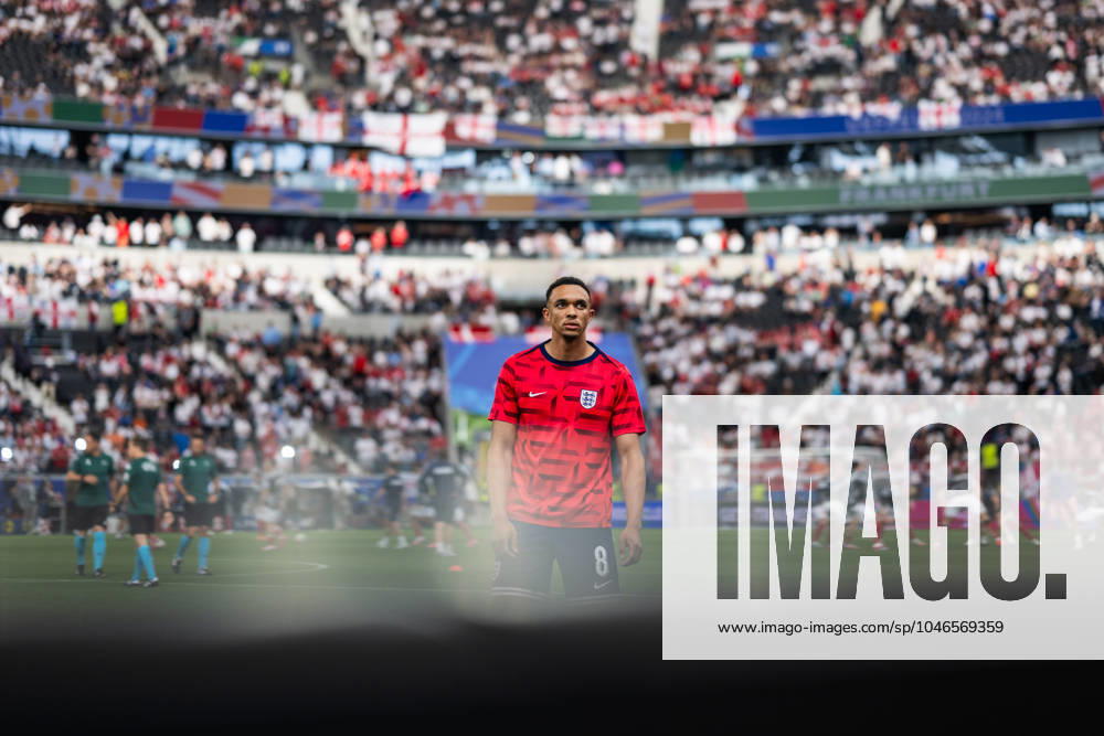 Trent Alexander Arnold of England ahead of the UEFA Euro 2024 Football Championship match between Denmark and England on June 20, 2024 in Frankfurt Photo Mathias Bergeld BILDBYRAN code MB MB0939 fotboll football soccer fotballs em europamästerskap em uefa euro uefa european football championship euro 2024 danmark denmark england bbeng