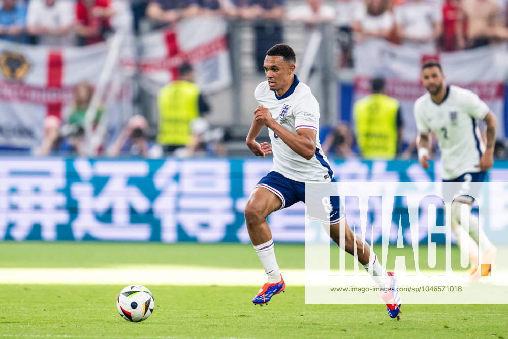 Trent Alexander Arnold of England during the UEFA Euro 2024 Football Championship match between Denmark and England on June 20, 2024 in Frankfurt Photo Mathias Bergeld BILDBYRAN code MB MB0939 fotboll football soccer fotballs em europamästerskap em uefa euro uefa european football championship euro 2024 danmark denmark england bbeng