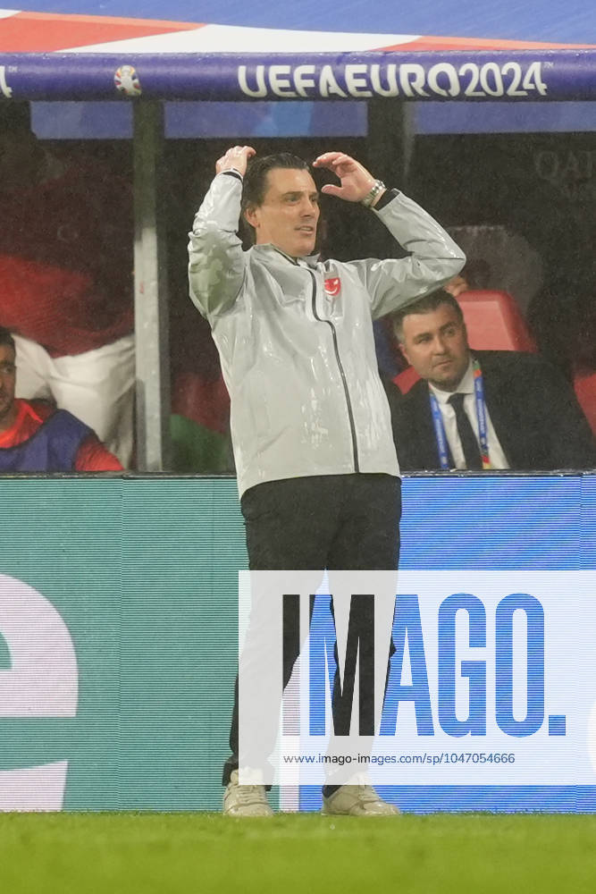 Turkey s head coach Vincenzo Montella during the Euro 2024 soccer match between Austria and Turkey at the Red Bull Arena -Round of 16, Leipzig, Germany - Tuesday July 02, 2024. - Soccer .