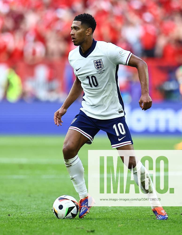 Jude Bellingham of England England v Switzerland, UEFA European Championship, EM, Europameisterschaft 2024, Quarter Final, Football, Dusseldorf Arena, Dusseldorf, Germany, 06 Jul 2024