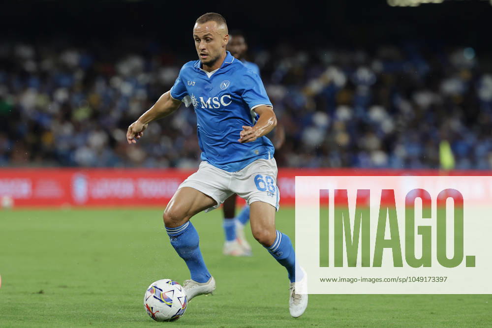 Napolis Stanislav Lobotka during the Serie A soccer match between Napoli and Bologna at the Diego Armando Maradona Stadium in Naples, southern italy - Sunday, August 25 , 2024. - Soccer .