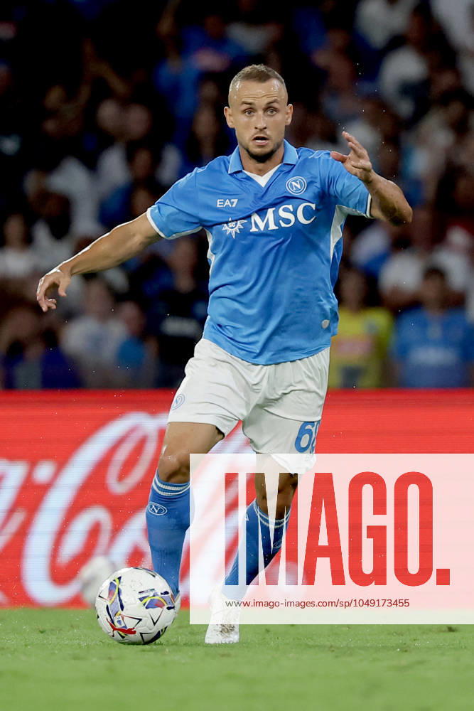Napolis Stanislav Lobotka during the Serie A soccer match between Napoli and Bologna at the Diego Armando Maradona Stadium in Naples, southern italy - Sunday, August 25 , 2024. - Soccer .