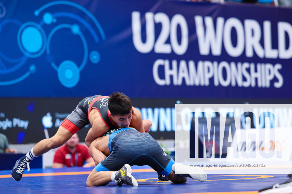 U20 World Championships 2024 55kg GR Aibek Aitbekov KAZ df Giorgi Kochalidze GEO