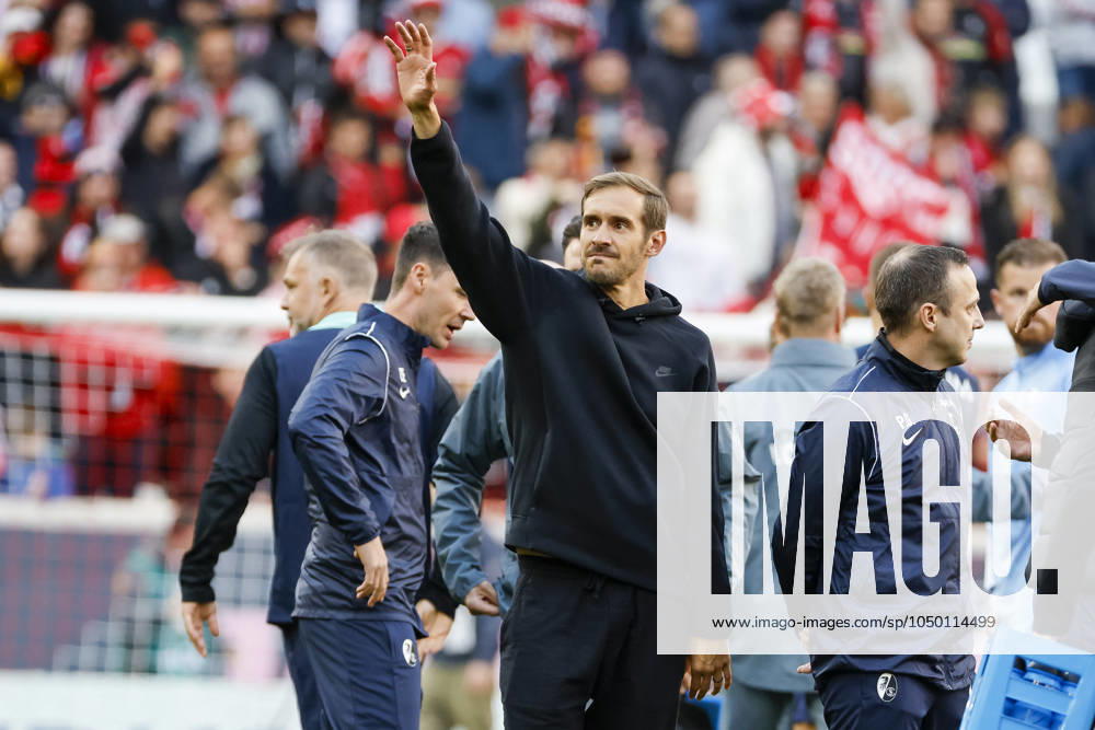 Julian Schuster SC Freiburg, Coach after the match , Soccer, 1 Bundesliga, Matchday 3, 2024 2025, SC Freiburg vs VfL Bochum, 14 09 2024, Europa Park Stadion , Freiburg im Breisgau, Germany DFL REGULATIONS PROHIBIT ANY USE OF PHOTOGRAPHS AS IMAGE SEQUENCES AND OR QUASI VIDEO Freiburg im Breisgau Europa Park Stadion Baden Wuerttemberg Germany