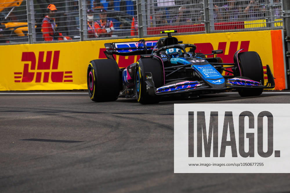 Marina Bay Street Circuit, Singapore, Singapore. 21.September.2024; Pierre Gasly of France and BWT Alpine F1 Team during Formula One Singapore Grand Prix (267349538)