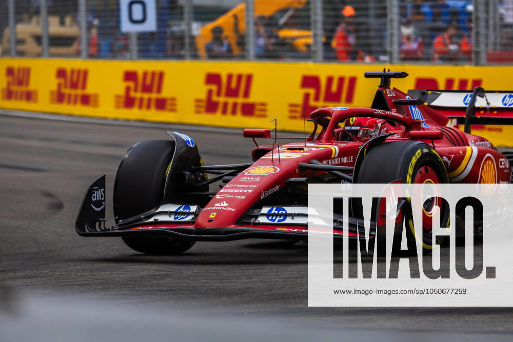 Marina Bay Street Circuit, Singapore, Singapore. 21.September.2024; Charles Leclerc of Monaco and Scuderia Ferrari during Formula One Singapore Grand Prix (267349573)