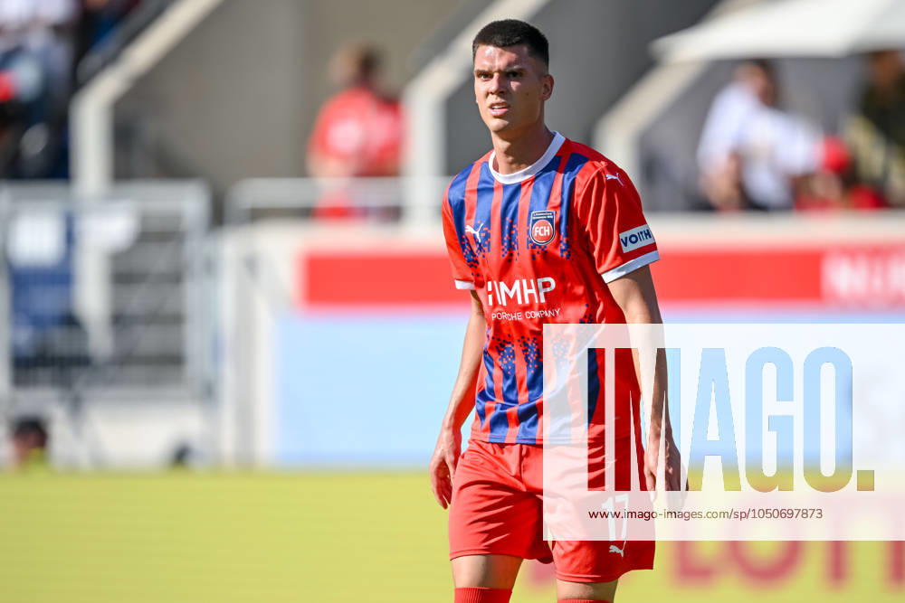 Mathias Honsak 1 FC Heidenheim Looks on during the Bundesliga match between 1 FC Heidenheim 1846 and SC Freiburg, Voith Arena on September 21, 2024 in Heidenheim, Germany Photo by Harry Langer DeFodi Images Mathias Honsak 1 FC Heidenheim Looks on during the Bundesliga match between 1 FC Heidenheim 1846 and SC Freiburg at Voith Arena on September 21, 2024 in Heidenheim, Germany Photo by Harry Langer DeFodi Images DFL regulations prohibit any use of photographs as image sequences and or quasi video Defodi 541 FCHSCF20240920 187 Defodi-541 DFL regulations prohibit any use of photographs as image sequences and or quasi-video.