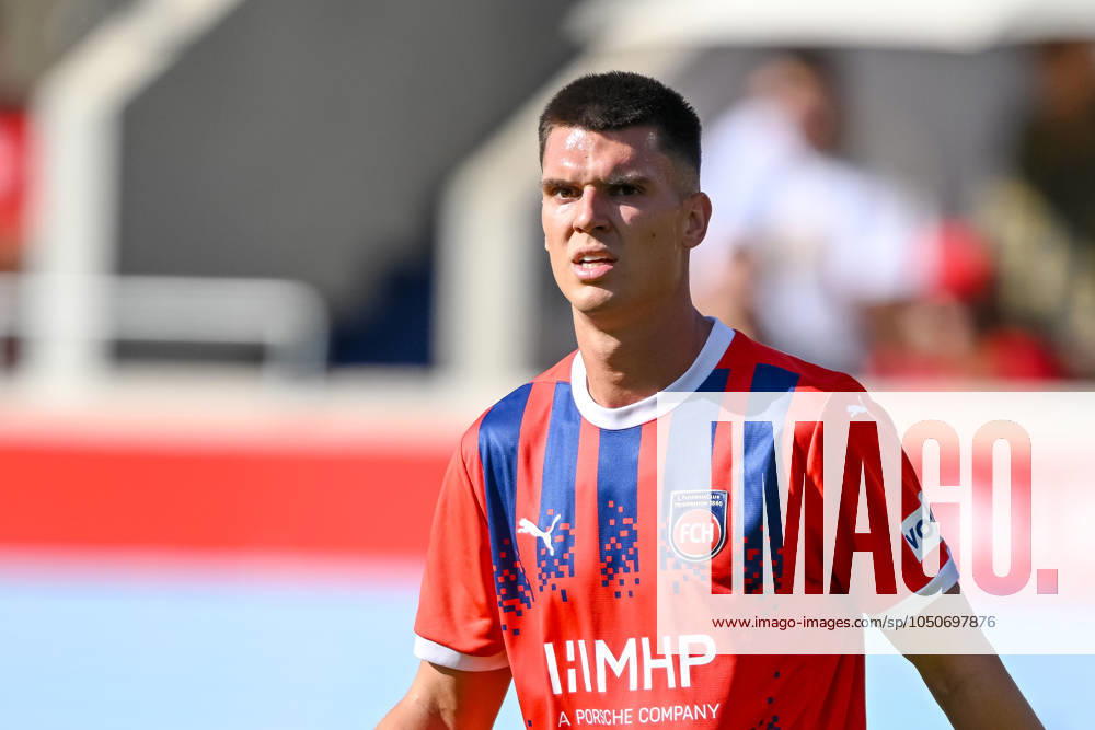 Mathias Honsak 1 FC Heidenheim Looks on during the Bundesliga match between 1 FC Heidenheim 1846 and SC Freiburg, Voith Arena on September 21, 2024 in Heidenheim, Germany Photo by Harry Langer DeFodi Images Mathias Honsak 1 FC Heidenheim Looks on during the Bundesliga match between 1 FC Heidenheim 1846 and SC Freiburg at Voith Arena on September 21, 2024 in Heidenheim, Germany Photo by Harry Langer DeFodi Images DFL regulations prohibit any use of photographs as image sequences and or quasi video Defodi 541 FCHSCF20240920 188 Defodi-541 DFL regulations prohibit any use of photographs as image sequences and or quasi-video.