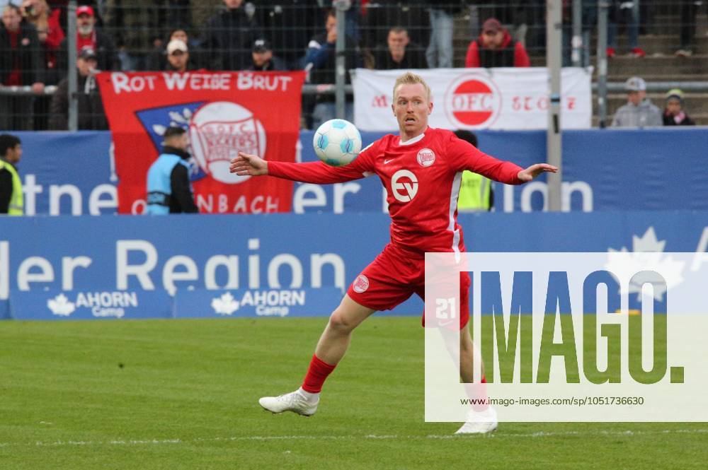 Frankfurt am Main, PSD Bank Arena Regionalliga Südwest Saison 2024 2025 Eintracht Frankfurt II Kickers Offenbach OFC Ron Berlinski 21, OFC
