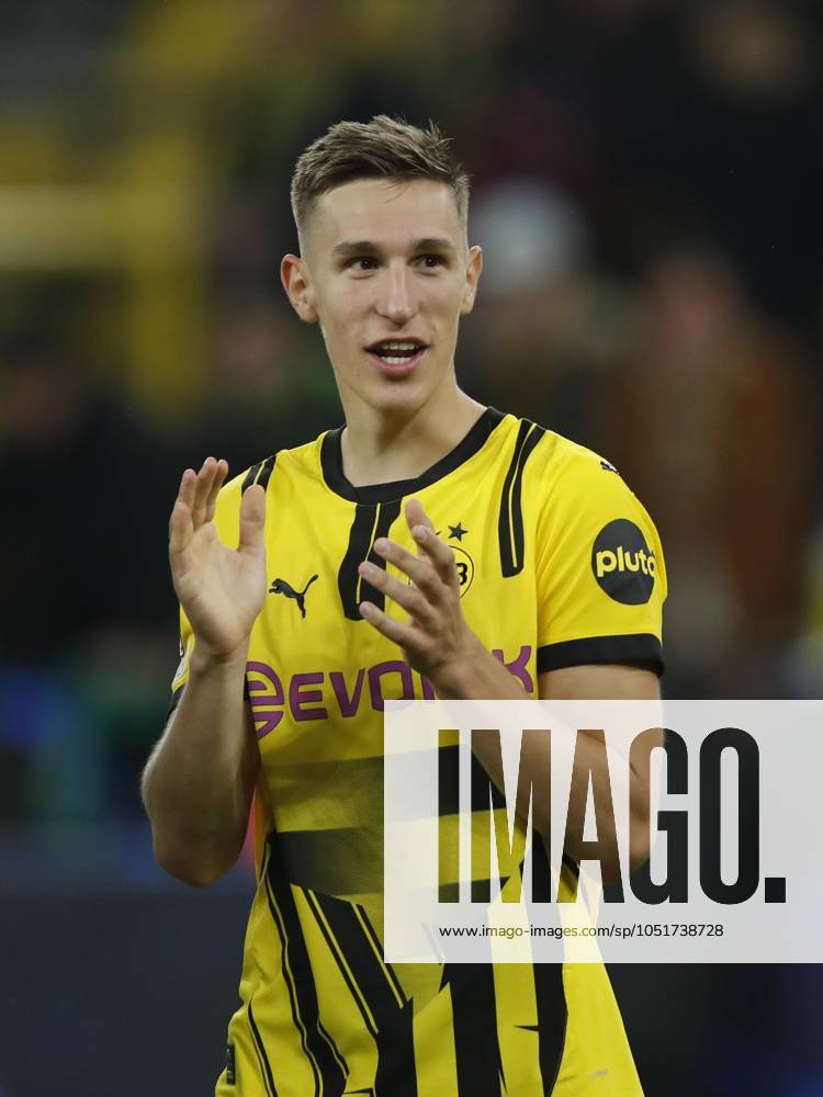 DORTMUND - Nico Schlotterbeck of Borussia Dortmund during the UEFA Champions League match between Borussia Dortmund and Celtic FC at the Signal Iduna Park on Oct. 01, 2024 in Dortmund, Germany. ANP Hollandse Hoogte BART STOUTJESDIJK UEFA Champions League 2024 25 League Phase MD2 2024 25 ANPxSportx StoutjesdijkxIVx 510261573 originalFilename: 510261573