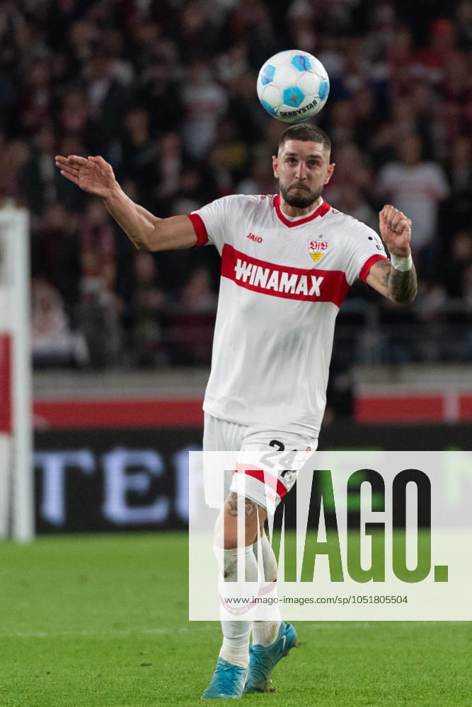Jeff Chabot VfB Stuttgart, 24 GER, VfB Stuttgart vs TSG 1899 Hoffenheim, Football, Men, 1 Bundesliga, Matchday 6, Season 24 25, 06 10 2024, DFL DFB REGULATES PROHIBIT ANY USE OF PHOTOGRAPHS AS IMAGE SEQUENCES AND OR QUASI VIDEO, GER, VfB Stuttgart vs TSG 1899 Hoffenheim, Football, Men, 1 Bundesliga, Matchday 6, Season 24 25, 06 10 2024 Stuttgart