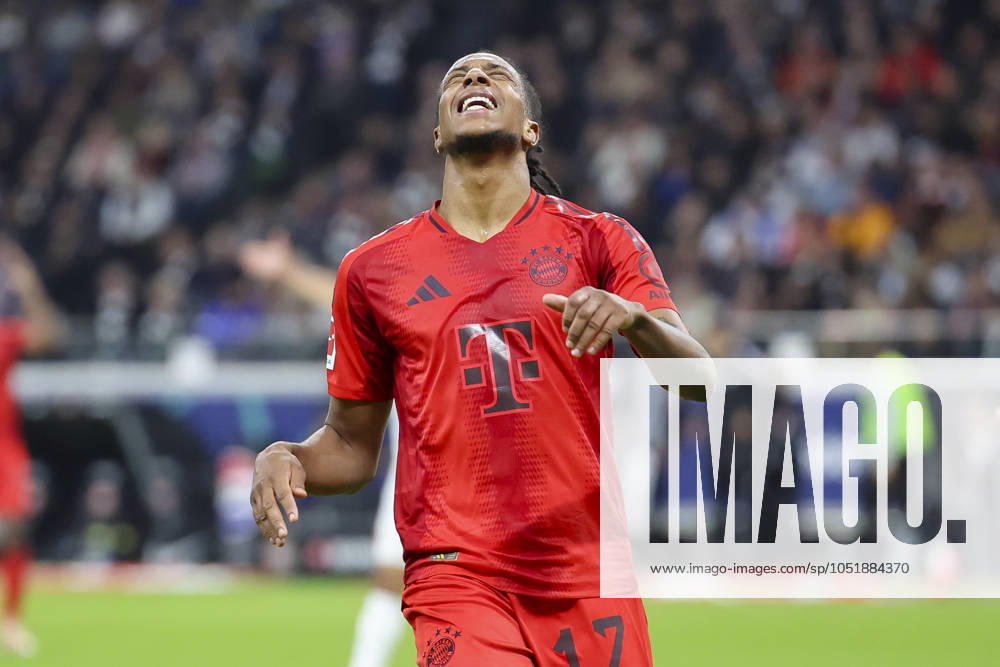Michael Olise FC Bayern Muenchen looks disappointed, Bundesliga, Eintracht Frankfurt v FC Bayern München, Deutsche Bank Park, October 06, 2024 in Frankfurt am Main, Germany Photo by Marco Steinbrenner DeFodi Images Michael Olise FC Bayern Muenchen looks disappointed, Bundesliga, Eintracht Frankfurt v FC Bayern München, Deutsche Bank Park, October 6, 2024 in Frankfurt am Main, Germany Photo by Marco Steinbrenner DeFodi Images DFL regulations prohibit any use of photographs as image sequences and or quasi video Defodi 700 frank muenchen 202401006 206 Defodi-700 DFL regulations prohibit any use of photographs as image sequences and or quasi-video.