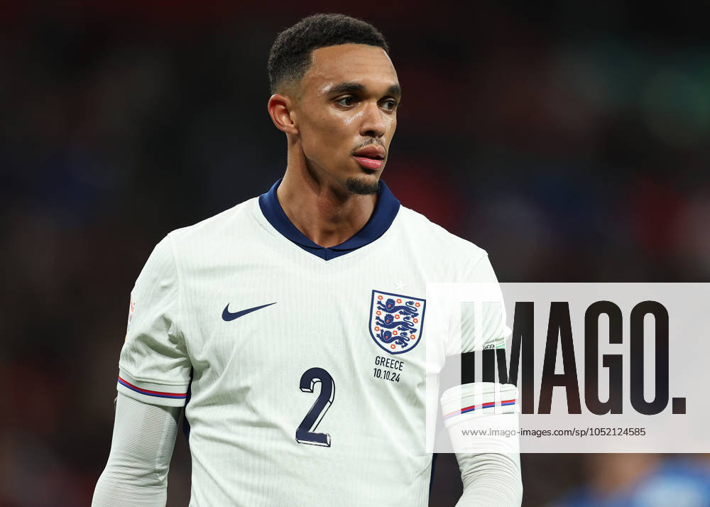 London, England, 10th October 2024. Trent Alexander-Arnold of England during the UEFA Nations League match at Wembley Stadium, London. Picture credit should read: Paul Terry Sportimage . SPI-3369-0109