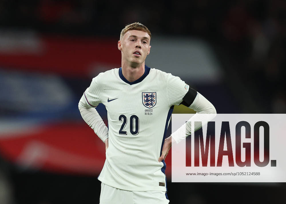 London, England, 10th October 2024. Cole Palmer of England during the UEFA Nations League match at Wembley Stadium, London. Picture credit should read: Paul Terry Sportimage . SPI-3369-0110