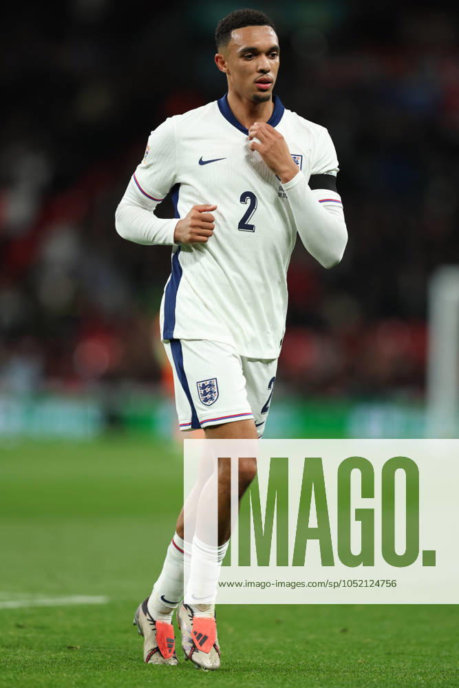 London, England, 10th October 2024. Trent Alexander-Arnold of England during the UEFA Nations League match at Wembley Stadium, London. Picture credit should read: Paul Terry Sportimage . SPI-3369-0127