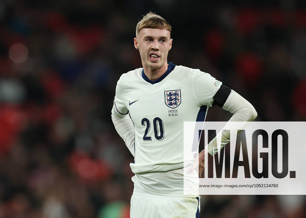 London, England, 10th October 2024. Cole Palmer of England during the UEFA Nations League match at Wembley Stadium, London. Picture credit should read: Paul Terry Sportimage . SPI-3369-0129