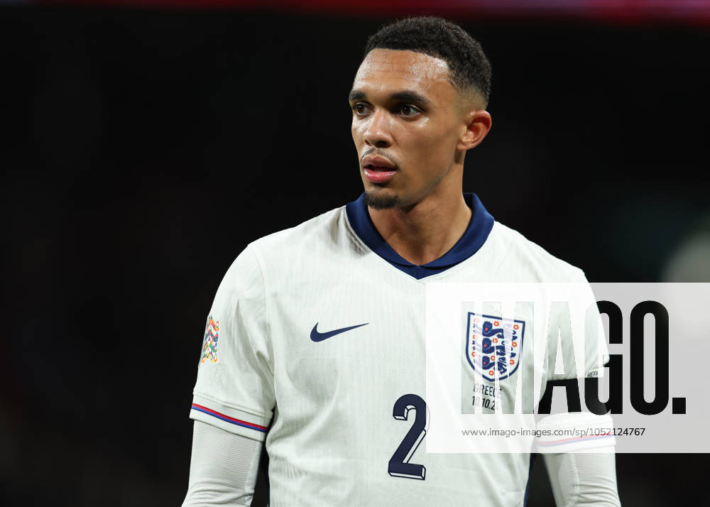 London, England, 10th October 2024. Trent Alexander-Arnold of England during the UEFA Nations League match at Wembley Stadium, London. Picture credit should read: Paul Terry Sportimage . SPI-3369-0132