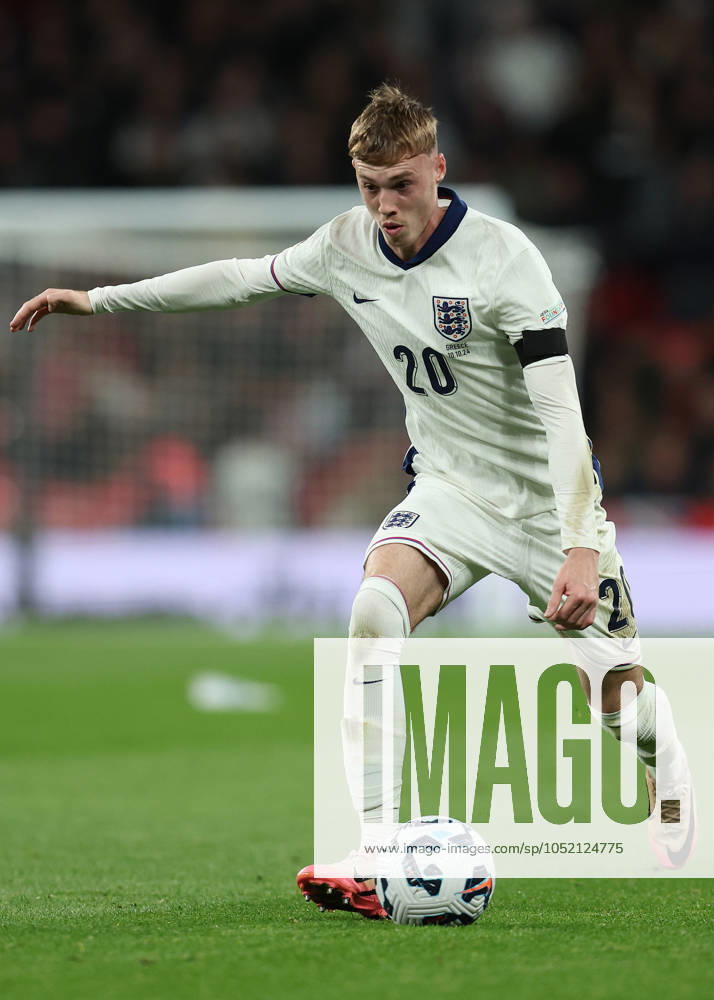 London, England, 10th October 2024. Cole Palmer of England during the UEFA Nations League match at Wembley Stadium, London. Picture credit should read: Paul Terry Sportimage . SPI-3369-0136