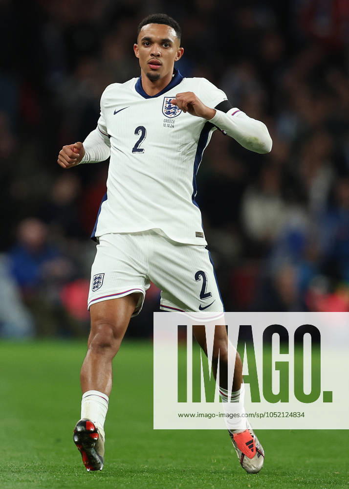 London, England, 10th October 2024. Trent Alexander-Arnold of England during the UEFA Nations League match at Wembley Stadium, London. Picture credit should read: Paul Terry Sportimage . SPI-3369-0158