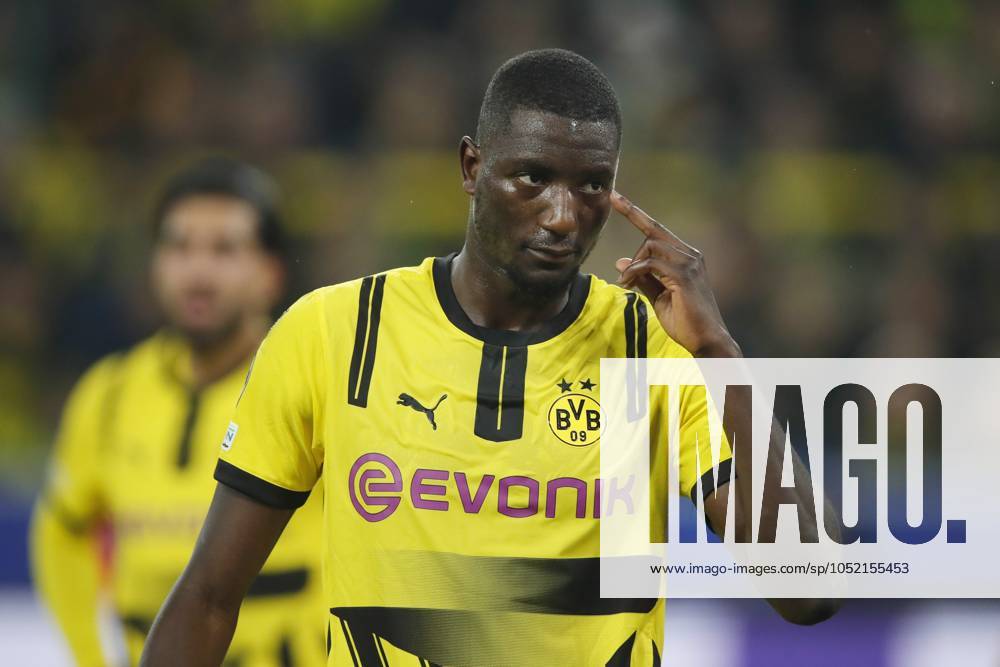 DORTMUND - Serhou Guirassy of Borussia Dortmund during the UEFA Champions League match between Borussia Dortmund and Celtic FC at the Signal Iduna Park on Oct. 01, 2024 in Dortmund, Germany. ANP Hollandse Hoogte BART STOUTJESDIJK UEFA Champions League 2024 25 League Phase MD2 2024 25 ANPxSportx StoutjesdijkxIVx 510649665 originalFilename: 510649665