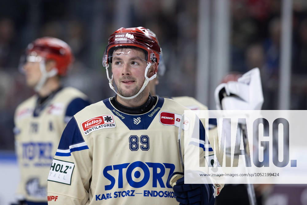 PENNY DEL 1 Kölner Haie Schwenninger Wild Wings Cologne, 11 10 2024 Zach Senyshyn Schwenninger Wild Wings, 89 PENNY DEL 1 Kölner Haie Schwenninger Wild Wings on 11 10 2024 at the Lanxess Arena in Cologne Germany
