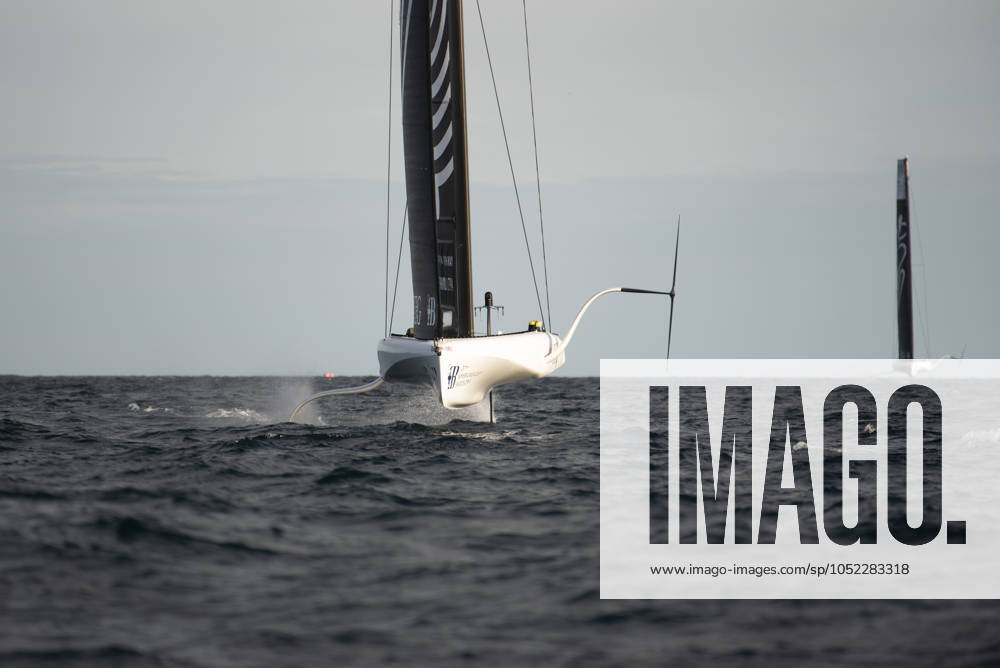 Team Swedish Challenge durig the semifinal regatta Barcelona Spain - ZUMAm214 20241011_zip_m214_004