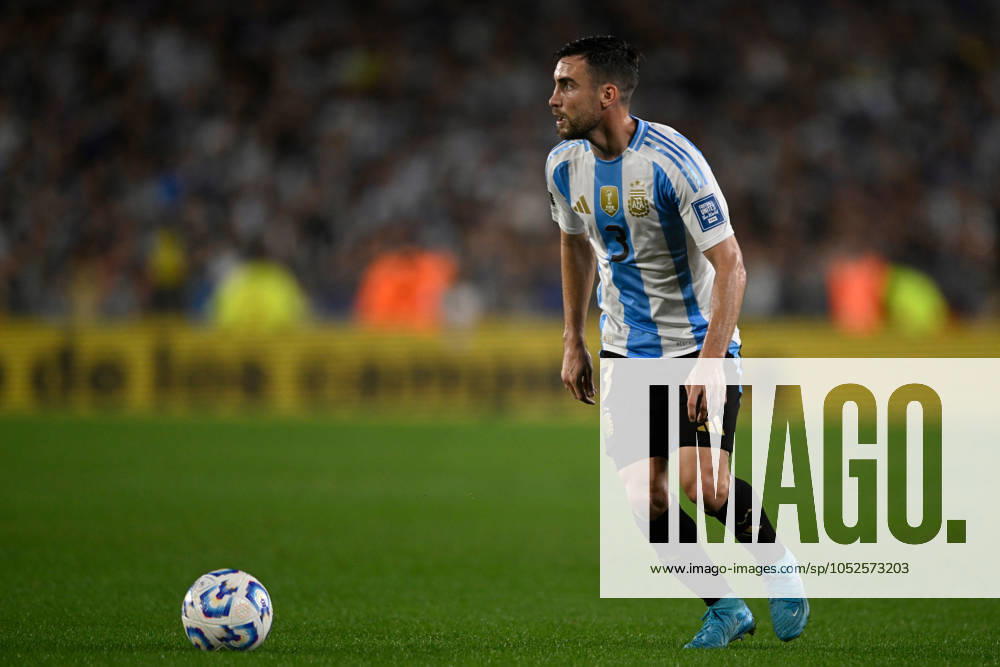 Nicolas Tagliafico of Argentina during the FIFA World Cup, WM, Weltmeisterschaft, Fussball 2026 South American Qualifier match between Argentina and Bolivia at Estadio Mas Monumental Antonio Vespucio Liberti on October 15, 2024 in Buenos Aires, Argentina. Photo by D.Halisz SFSI Argentina v Bolivia - FIFA World Cup 2026 Qualifier