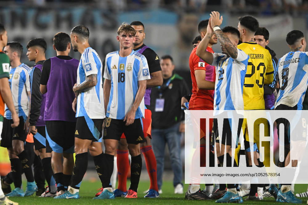 Nico Paz of Argentina during the FIFA World Cup, WM, Weltmeisterschaft, Fussball 2026 South American Qualifier match between Argentina and Bolivia at Estadio Mas Monumental Antonio Vespucio Liberti on October 15, 2024 in Buenos Aires, Argentina. Photo by D.Halisz SFSI Argentina v Bolivia - FIFA World Cup 2026 Qualifier