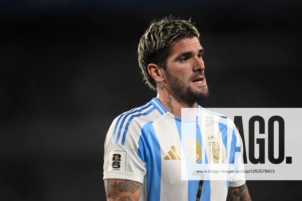 Rodrigo de Paul of Argentina during the FIFA World Cup, WM, Weltmeisterschaft, Fussball 2026 South American Qualifier match between Argentina and Bolivia at Estadio Mas Monumental Antonio Vespucio Liberti on October 15, 2024 in Buenos Aires, Argentina. Photo by D.Halisz SFSI Argentina v Bolivia - FIFA World Cup 2026 Qualifier