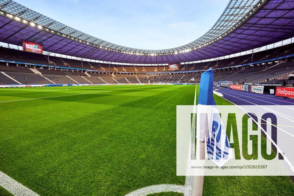 Mood picture Olympiastadion Berlin, GER, Hertha BSC vs Eintracht Braunschweig, Soccer Men, 2 Bundesliga, Season 2024 2025, 09 Matchday, 18 10 2024 DFL REGULATIONS PROHIBIT ANY USE OF PHOTOGRAPHS AS IMAGE SEQUENCES AND OR QUASI VIDEO GER, Hertha BSC vs Eintracht Braunschweig, Soccer Men, 2 Bundesliga, Season 2024 2025, 09 Matchday, 18 10 2024 Berlin