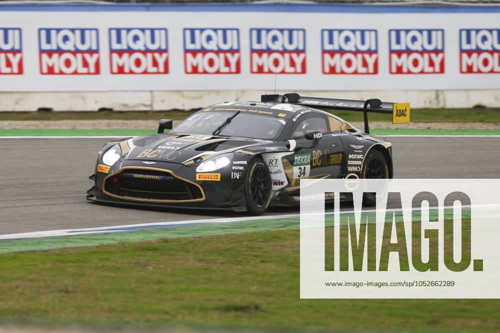 Hockenheim, Germany October 18 20 2024 ADAC GT Masters Final Hockenheimring 2024 In the picture Denis Bulatov Mike David Ortmann Walkenhorst Motorsport Aston Martin Vantage GT3 Evo Hockenheimring Baden Württemberg