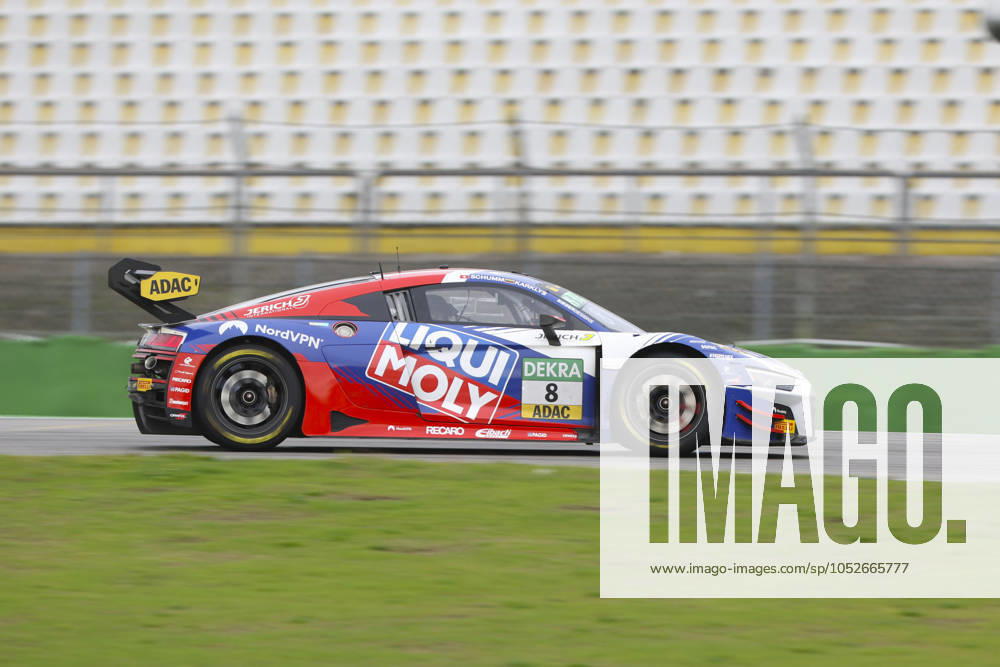 Hockenheim, Germany October 18 20 2024 ADAC GT Masters Final Hockenheimring 2024 Pictured Jonas Karklys Pablo Schumm Team Engstler Audi R8 LMS Evo II Hockenheimring Baden Württemberg