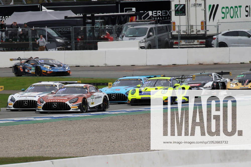 Hockenheim, Germany October 18 20 2024 ADAC GT Masters Final Hockenheimring 2024 In the picture Start GT Masters race Hockenheim Hockenheimring Baden Württemberg