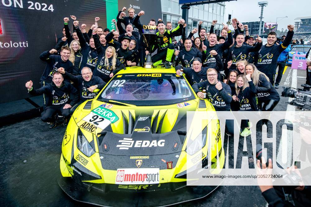 DTM, 15. + 16. Rennen Hockenheimring 2024 - Foto: Gruppe C Photography; 92 Lamborghini Huracan GT3 EVO 2, SSR Performance: Mirko Bortolotti