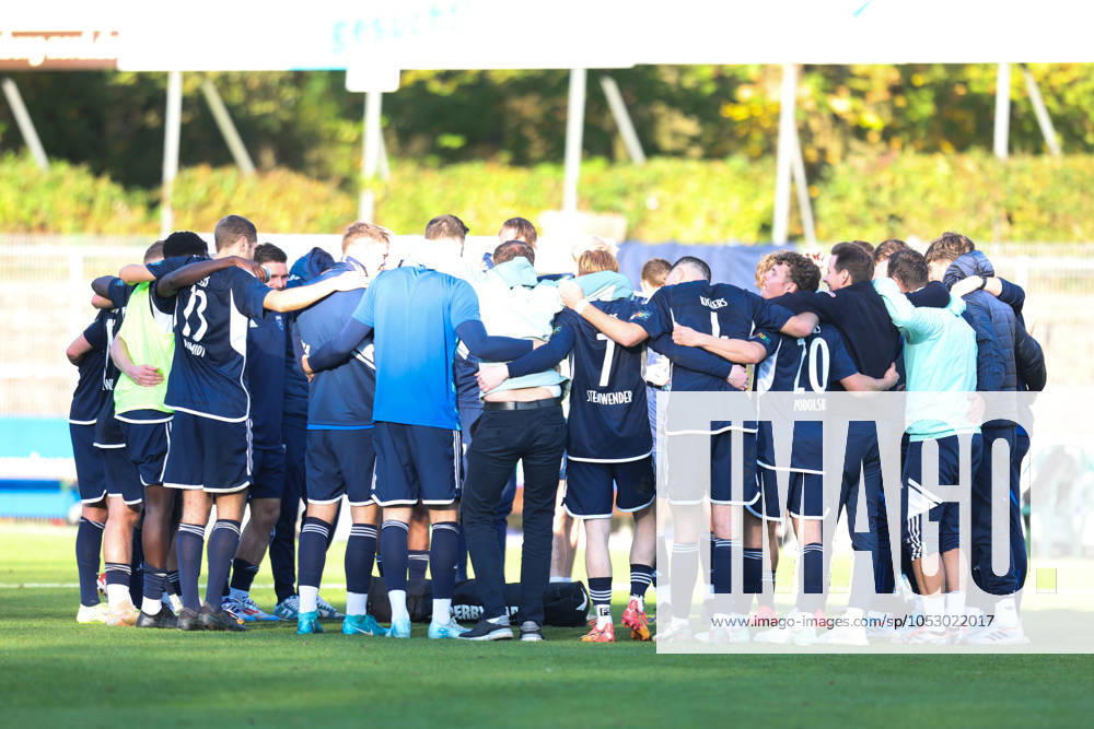 Football, Men, Regionalliga Nord, Matchday 16, FC Eintracht Norderstedt BSV Kickers Emden Cheers after the final whistle