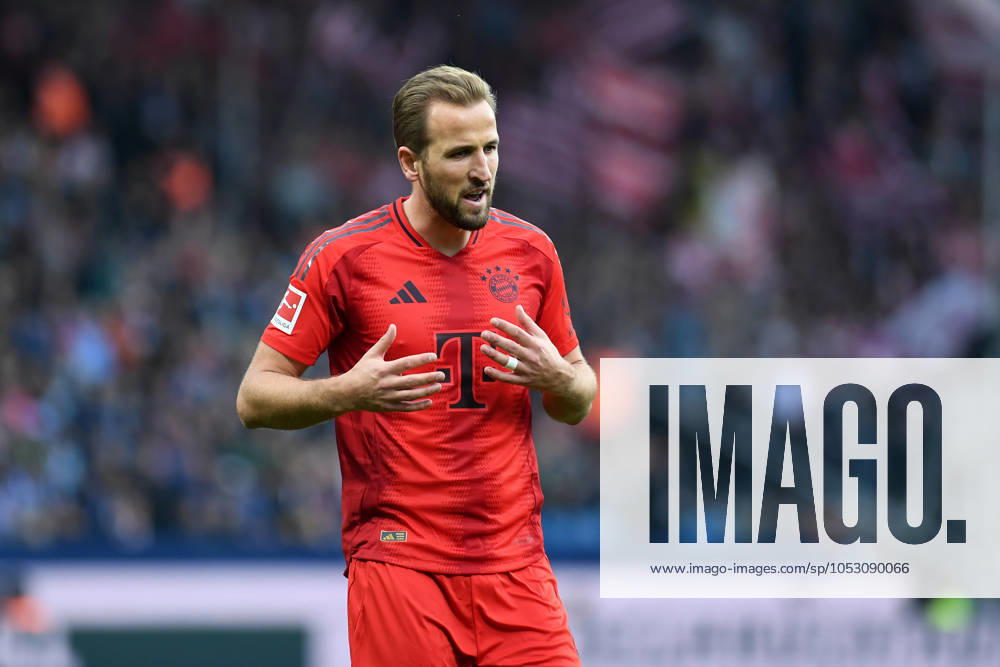Harry Kane FC Bayern Muenchen gestures, gestures during the Bundesliga 1 match between VfL Bochum 1848 and FC Bayern München, Vonovia Ruhrstadion on October 27, 2024 in Bochum, Germany Photo by Ralf Treese DeFodi Images Harry Kane FC Bayern Muenchen gestures during the Bundesliga match between VfL Bochum 1848 and FC Bayern München at Vonovia Ruhrstadion on October 27, 2024 in Bochum, Germany Photo by Ralf Treese DeFodi Images DFL regulations prohibit any use of photographs as image sequences and or quasi video not used in POL SRB CRO FRA GBR NED ITA USA Defodi 521 BOCFCB20241027 102 Defodi-521 not used in POL SRB CRO FRA GBR NED ITA USA DFL regulations prohibit any use of photographs as image sequences and or quasi-video.