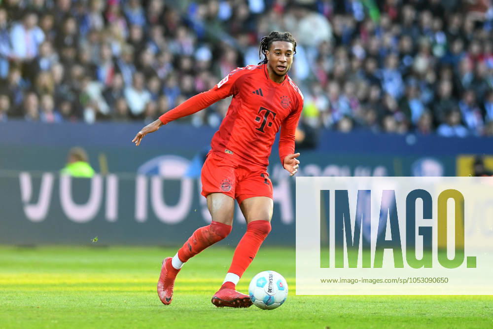 Michael Olise FC Bayern Muenchen in action, on the ball, single action during the Bundesliga 1 match between VfL Bochum 1848 and FC Bayern München, Vonovia Ruhrstadion on October 27, 2024 in Bochum, Germany Photo by Ralf Treese DeFodi Images Michael Olise FC Bayern Muenchen controls the ball during the Bundesliga match between VfL Bochum 1848 and FC Bayern München at Vonovia Ruhrstadion on October 27, 2024 in Bochum, Germany Photo by Ralf Treese DeFodi Images DFL regulations prohibit any use of photographs as image sequences and or quasi video not used in POL SRB CRO FRA GBR NED ITA USA Defodi 521 BOCFCB20241027 143 Defodi-521 not used in POL SRB CRO FRA GBR NED ITA USA DFL regulations prohibit any use of photographs as image sequences and or quasi-video.