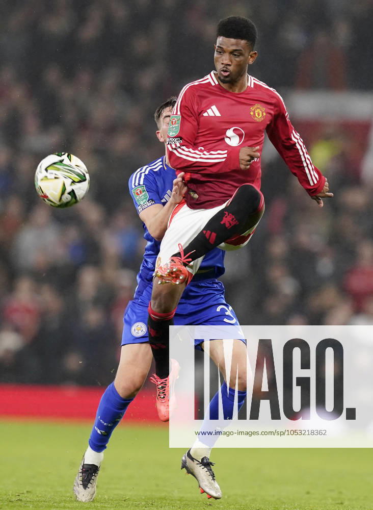 Manchester, England, 30th October 2024. Amad Diallo of Manchester United, ManU during the Carabao Cup match at Old Trafford, Manchester. Picture credit should read: Andrew Yates Sportimage . SPI-3418-0083