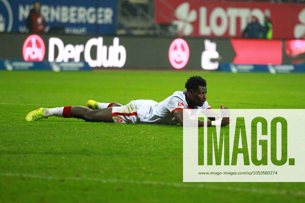 Fußball 2 Bundesliga, 1 FC Nuernberg 1 FC Kaiserslautern, v l Friedel Prince Ragnar Ache Kaiserslautern Nuernberg