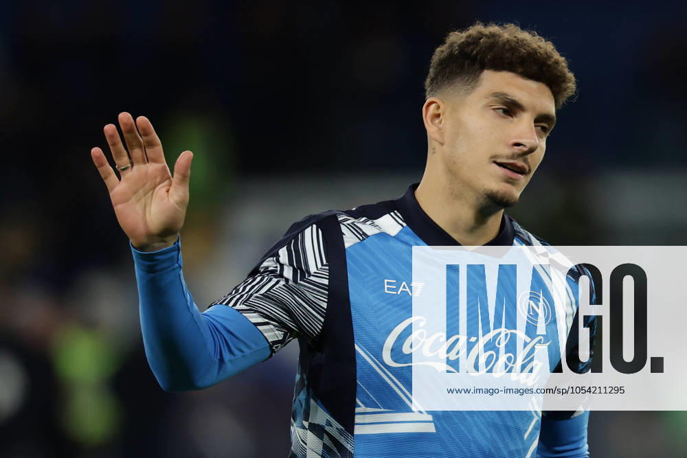 Napoli s Giovanni Di Lorenzo during the Serie A soccer match between Napoli and Roma at the Diego Armando Maradona Stadium in Naples, southern italy - Sunday , November 24 , 2024. - Soccer .